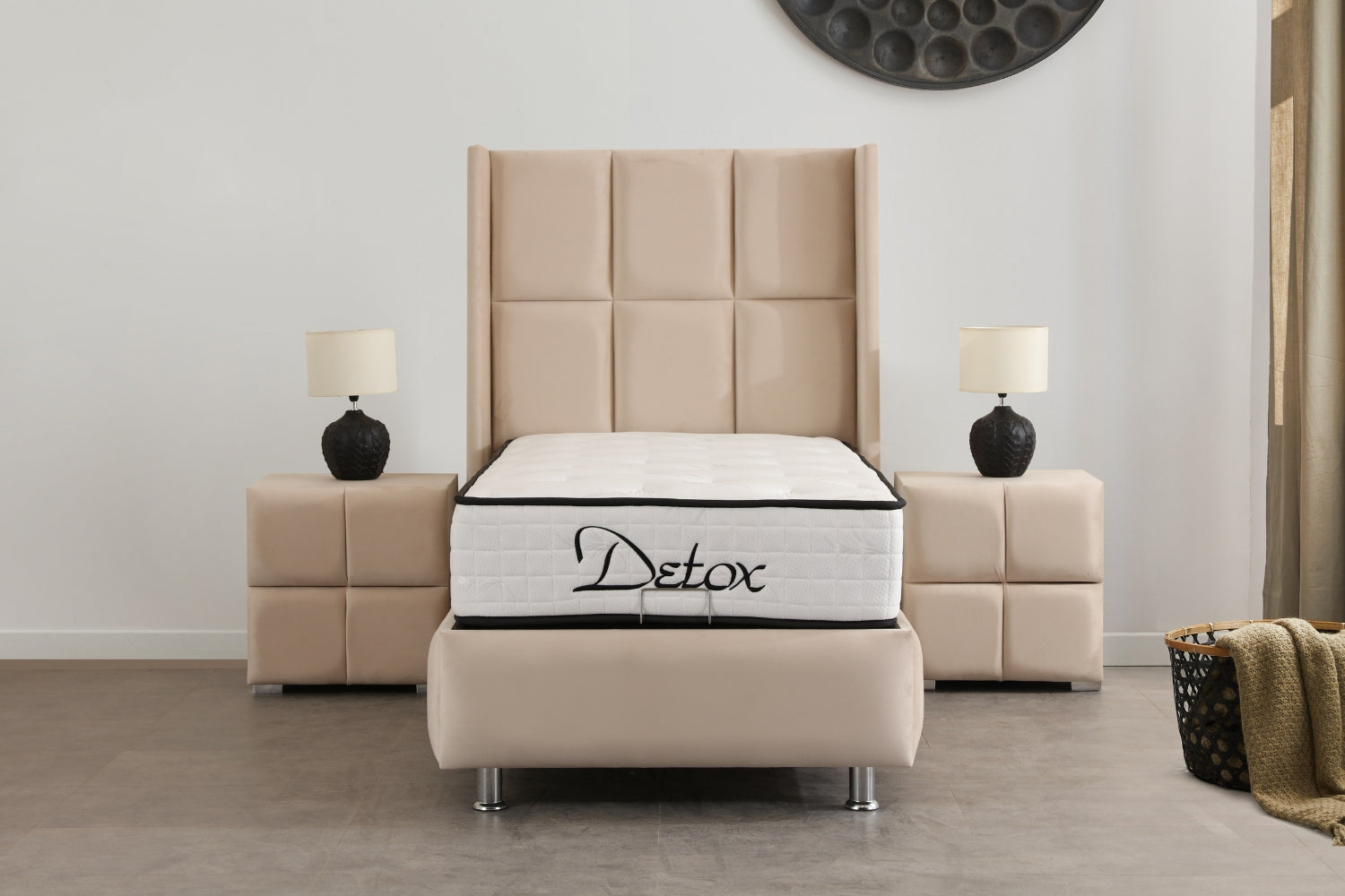 Lit Coffre Enfant RIO Velours