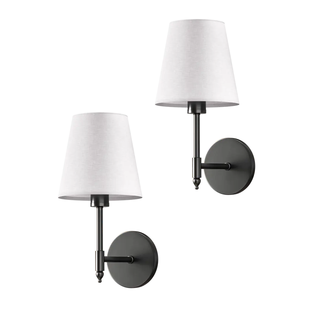 LumiWall™ — 4 appliques — Noir